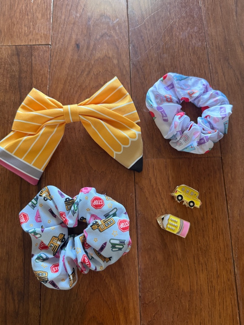 Elementary Teacher School-Themed Hair Accessories